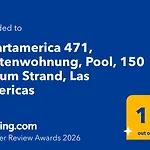 Apartamerica 471, Gartenwohnung, Pool, 150 M Zum Strand, Americas شقة