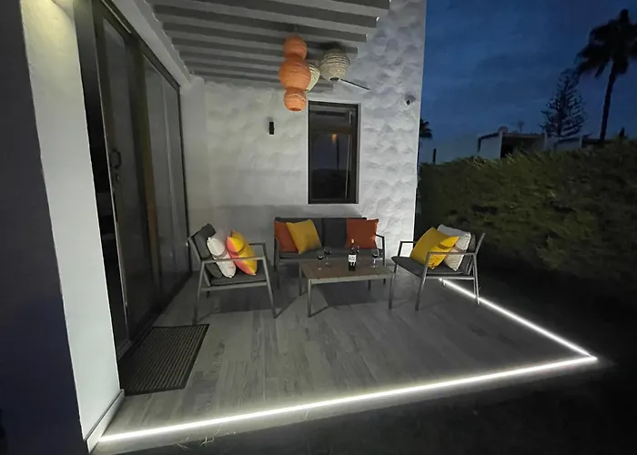 Apartamerica 471, Gartenwohnung, Pool, 150 M Zum Strand, Americas * Costa Adeje (Tenerife)