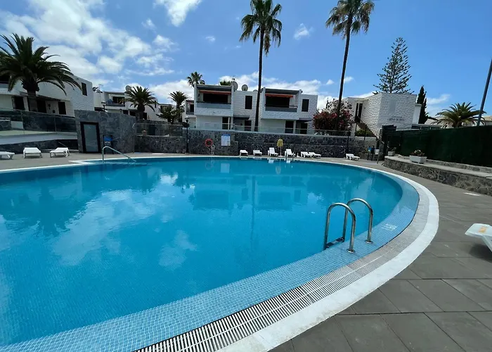 Apartamerica 471, Gartenwohnung, Pool, 150 M Zum Strand, Americas * Costa Adeje (Tenerife)